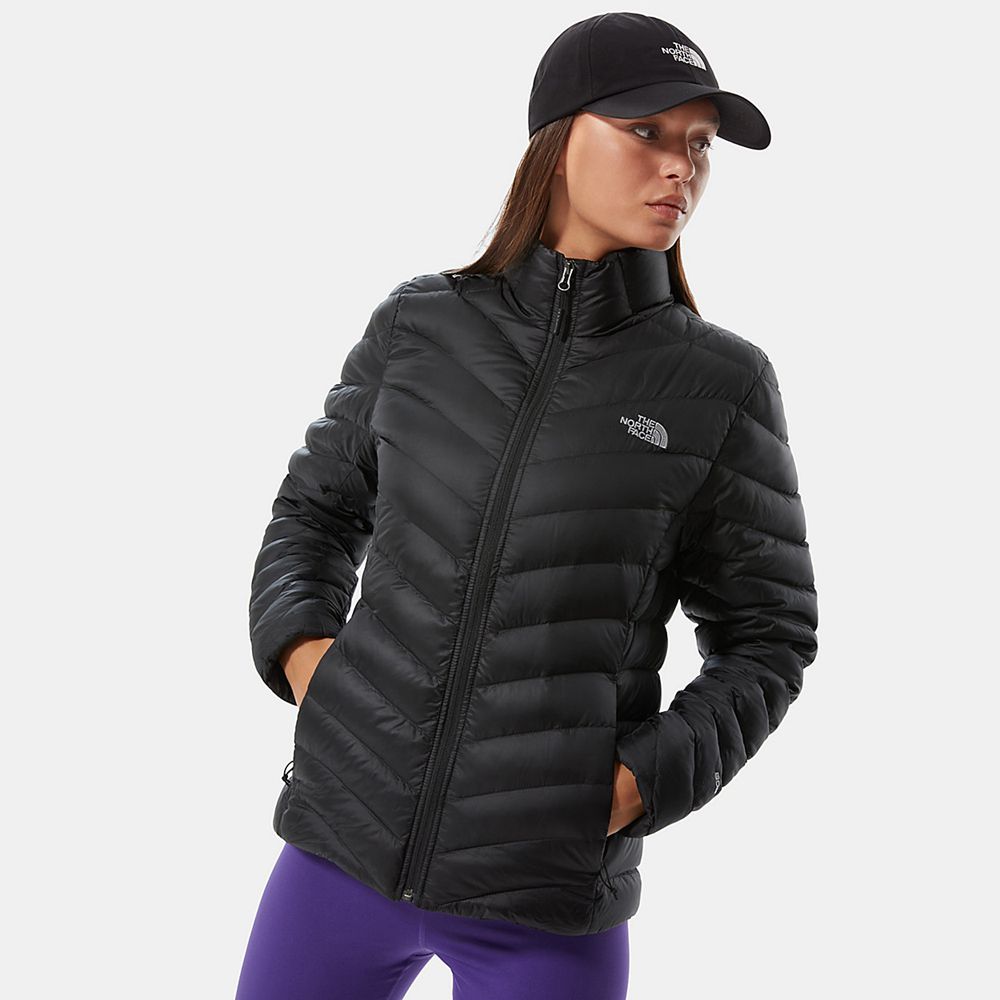 The North Face Winter Jacket Womens Australia - The North Face Trevail Black Hiking (CMW-085714)